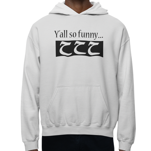 A unique Muslim gift for him a grey hoody featuring a funny Arabic design